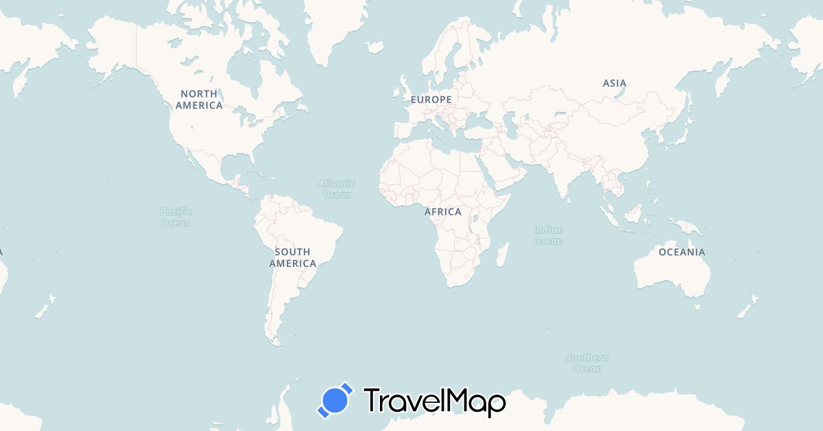 TravelMap itinerary: driving, train, boat in Belgium, Germany, Denmark, France, United Kingdom, Netherlands, Norway, Sweden (Europe)